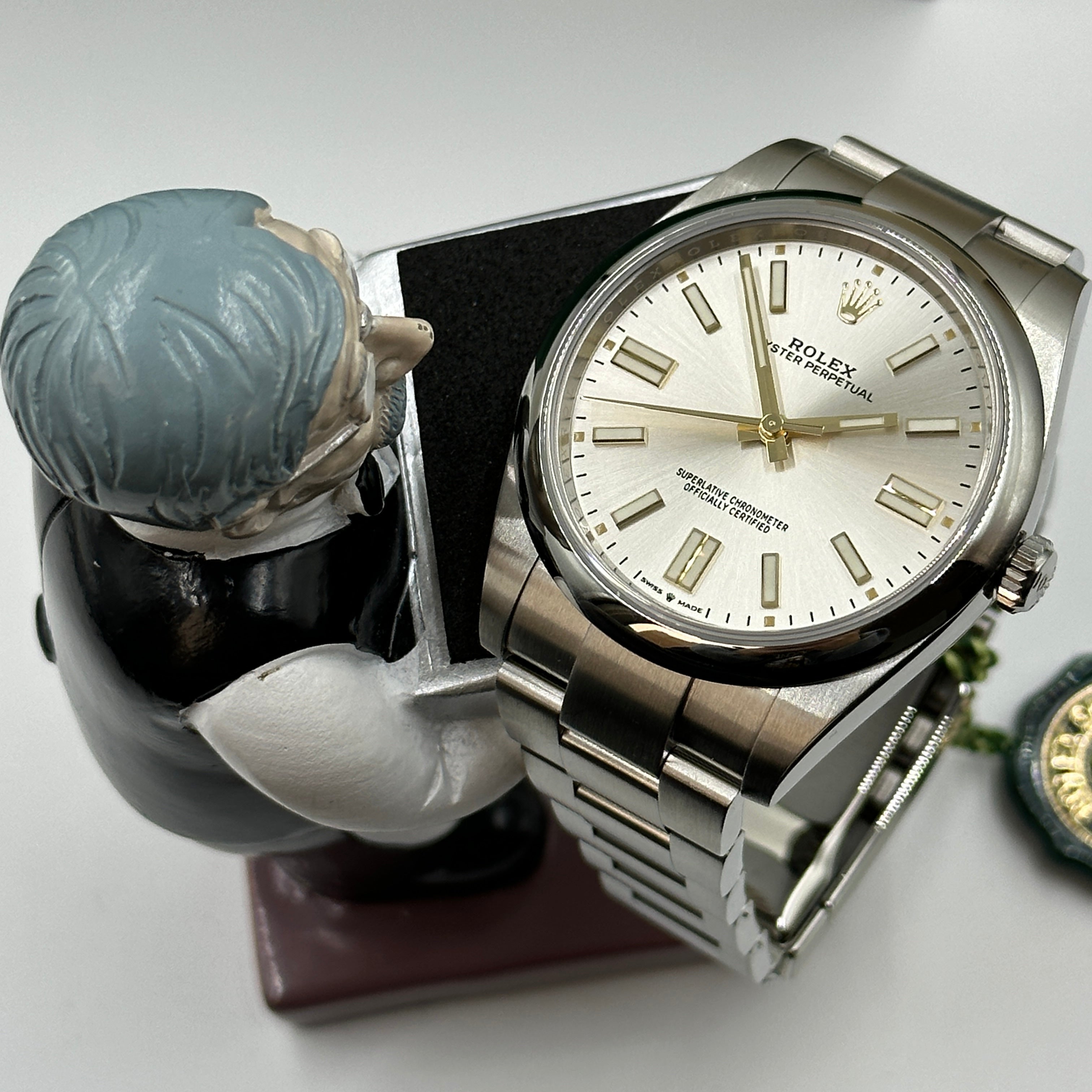 Rolex Oyster Perpetual 41 124300 Silver 2025