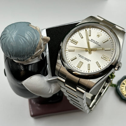 Rolex Oyster Perpetual 41 124300 Silver 2025