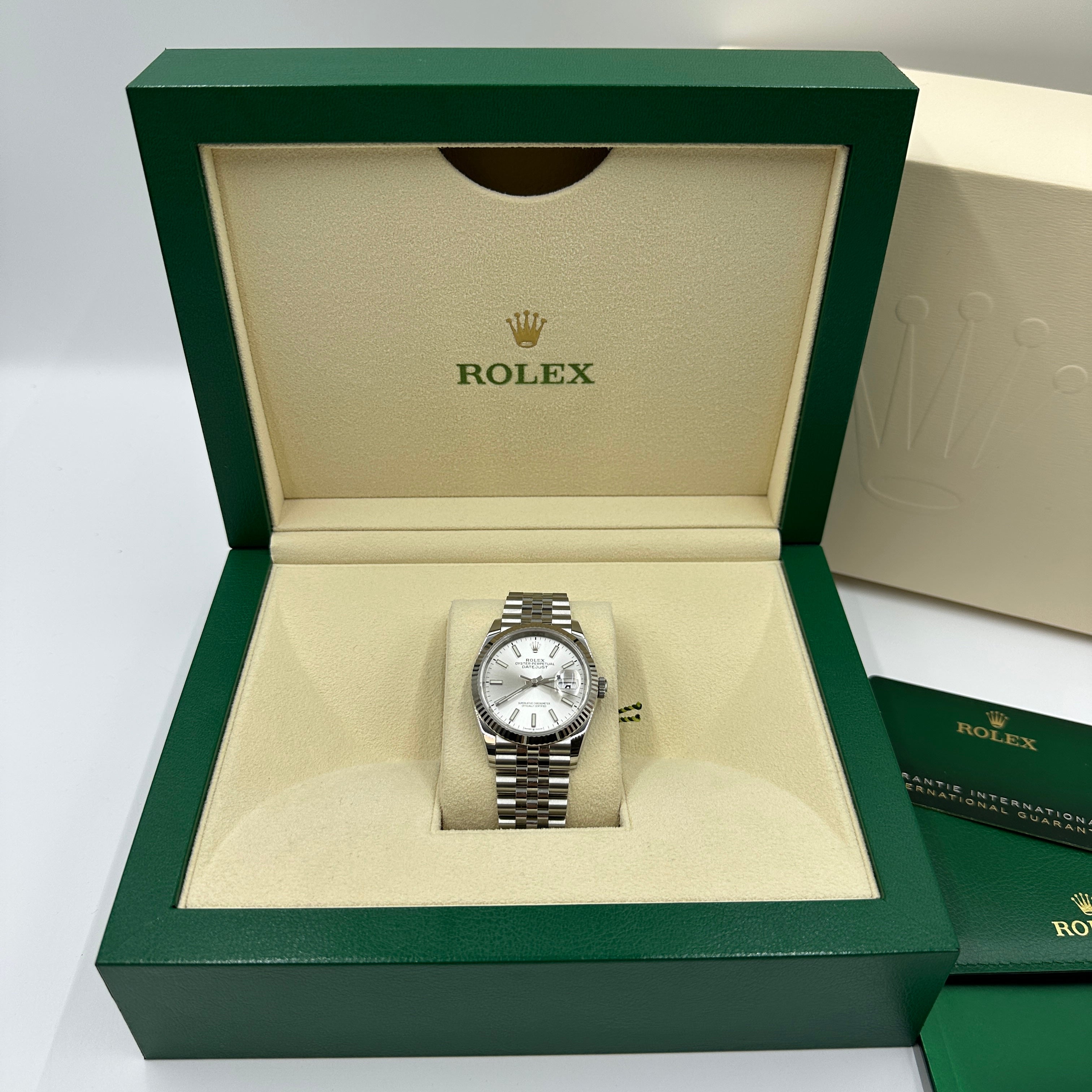 Rolex Datejust 36 126234 Silver Index Jubilee 2025