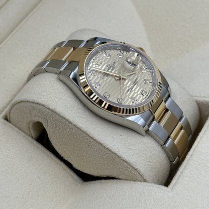 Rolex Datejust 36 126233 Champ Flute Oyster 2024