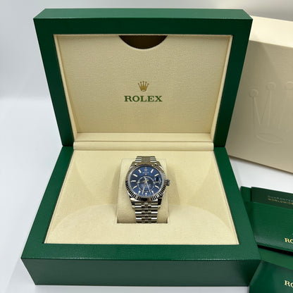 Rolex Sky-Dweller 42MM 326934 Blue Jubilee 2022