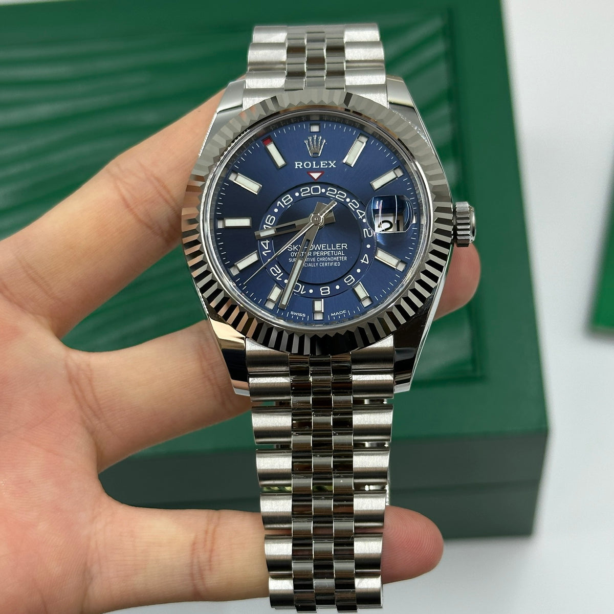 Rolex Sky-Dweller 42MM 326934 Blue Jubilee 2022
