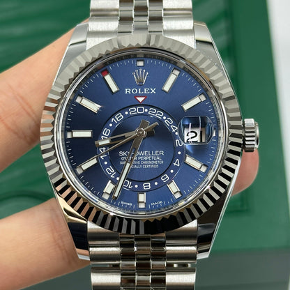 Rolex Sky-Dweller 42mm 326934 Blue Jubilee 2022