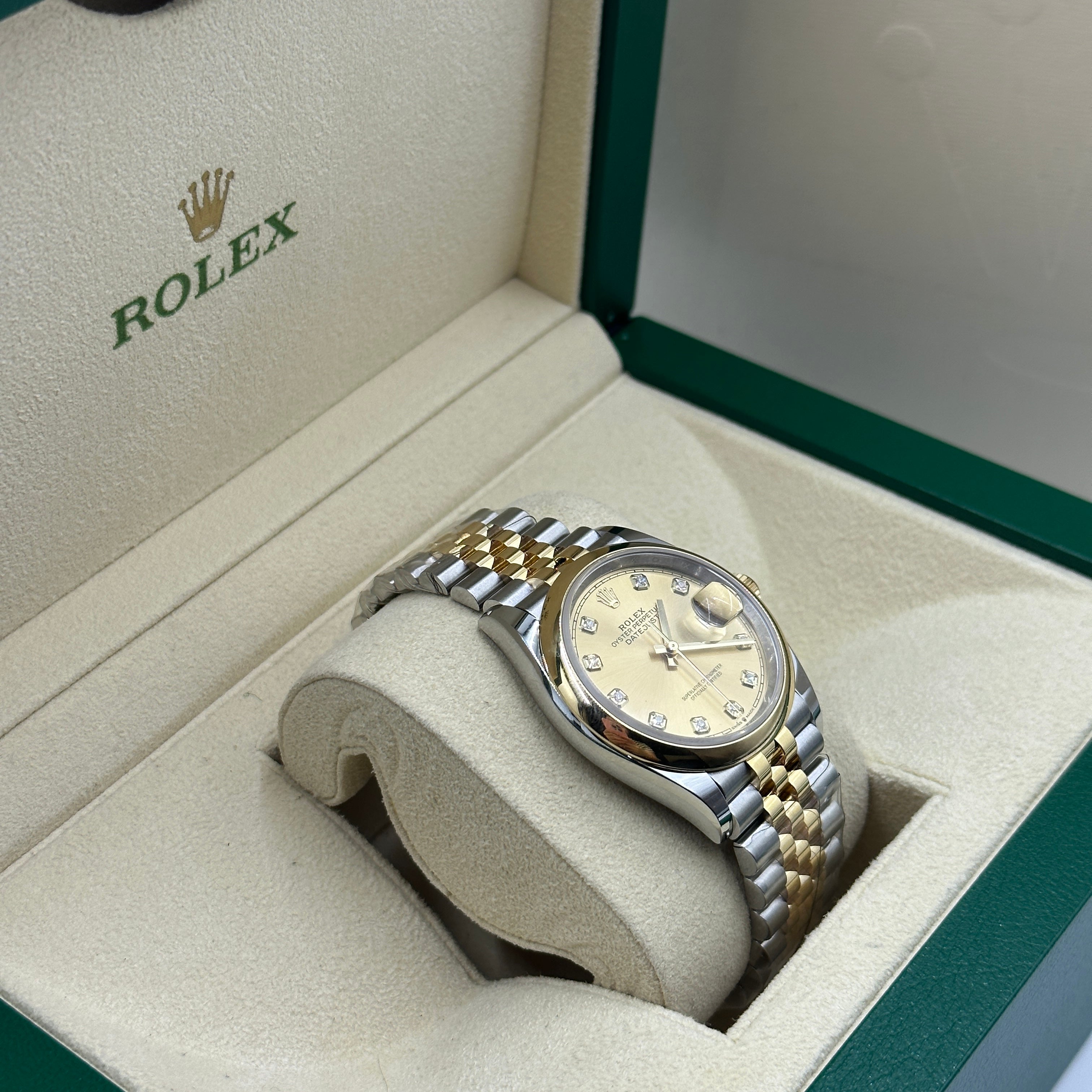 Rolex Datejust 36 126203G Champagne Jubilee 2026