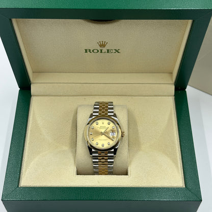 Rolex Datejust 36 126203G Champagne Jubilee 2026