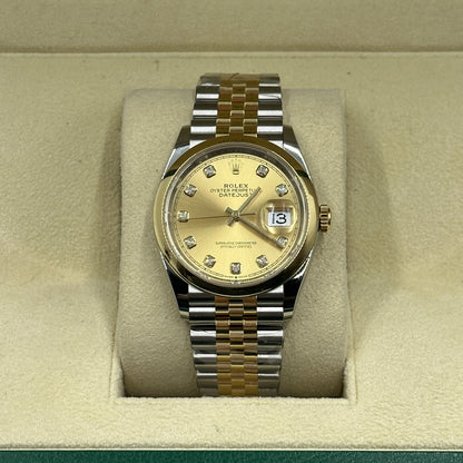 Rolex Datejust 36 126203G Champagne Jubilee 2026