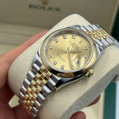 Rolex Datejust 36 126203G Champagne Jubilee 2026