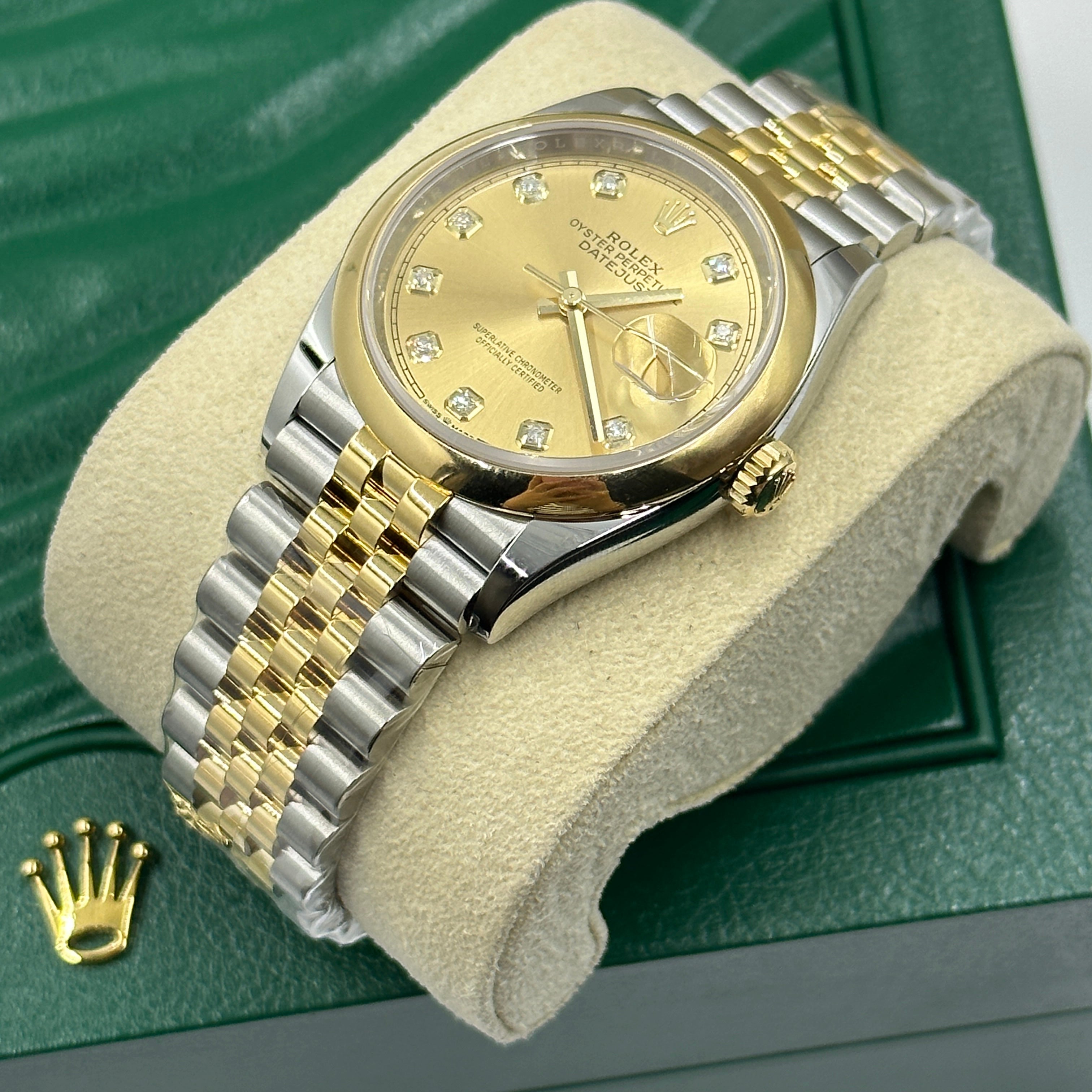 Rolex Datejust 36 126203G Champagne Jubilee 2026
