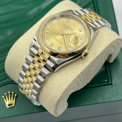 Rolex Datejust 36 126203G Champagne Jubilee 2026