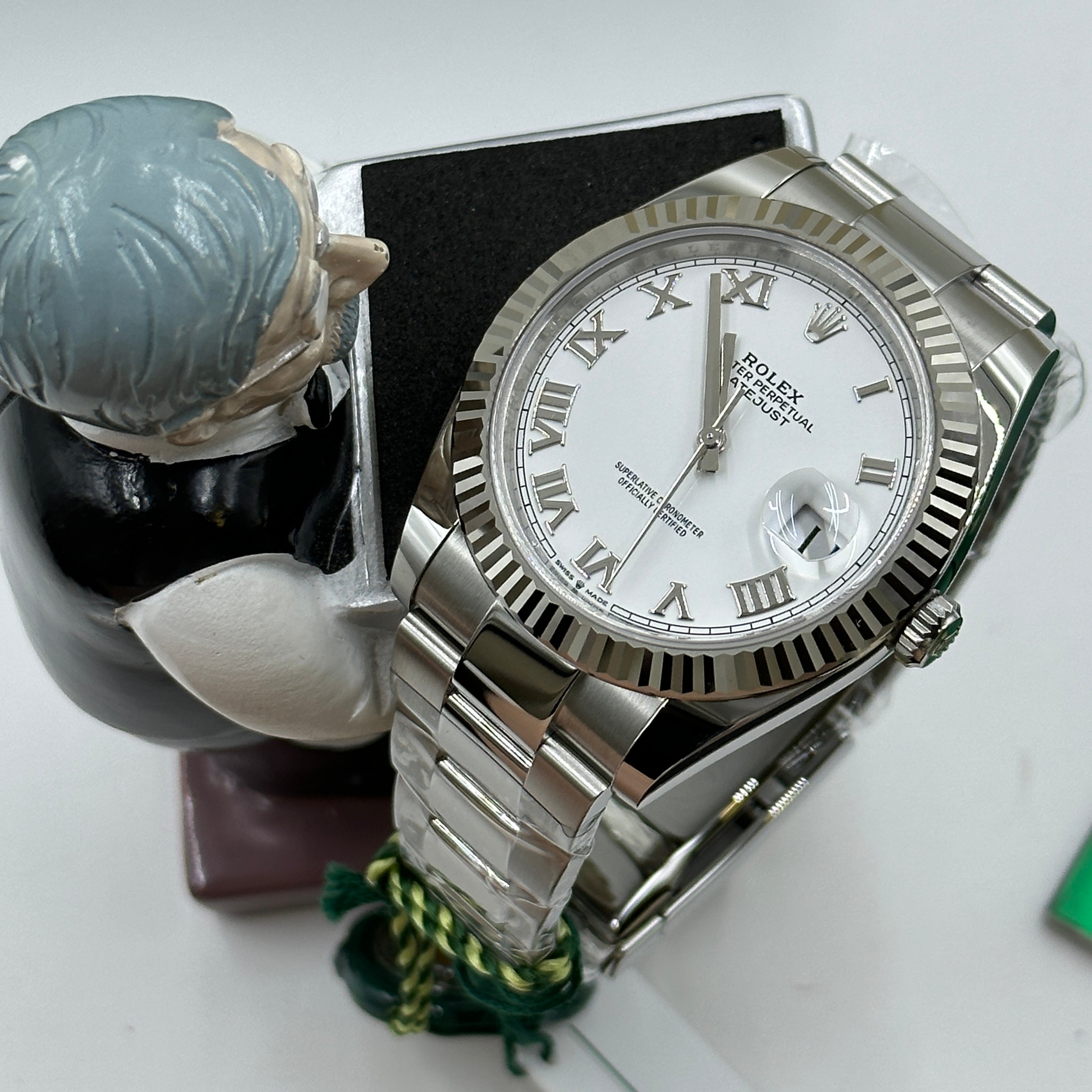 Rolex Datejust 41 126334 White Roman Oyster 2025