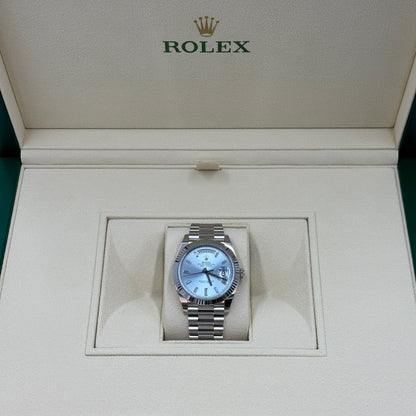 Rolex Day-Date 40MM 228236A Ice Blue 2025