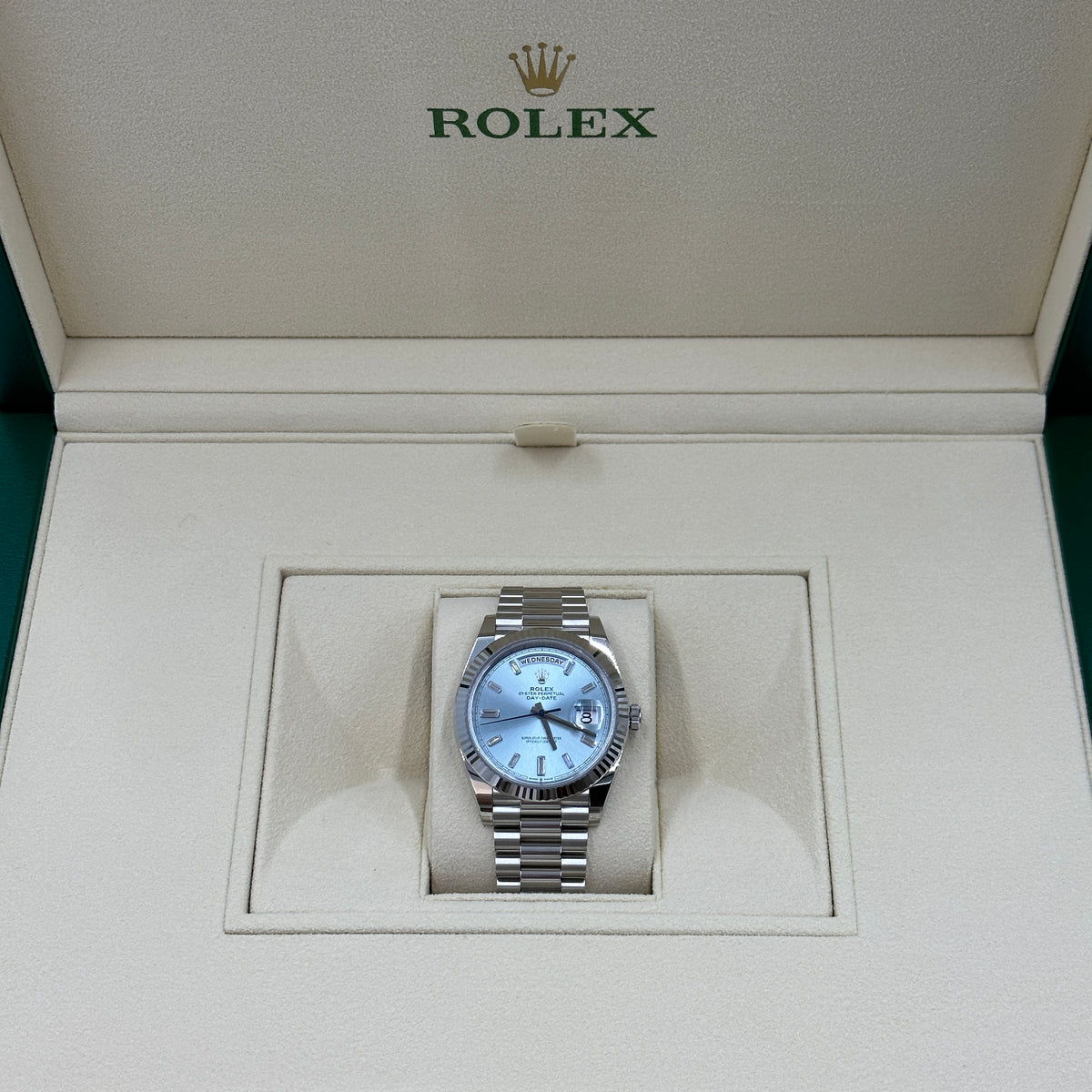 Rolex Day-Date 40MM 228236A Ice Blue 2026