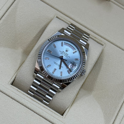 Rolex Day-Date 40MM 228236A Ice Blue 2025