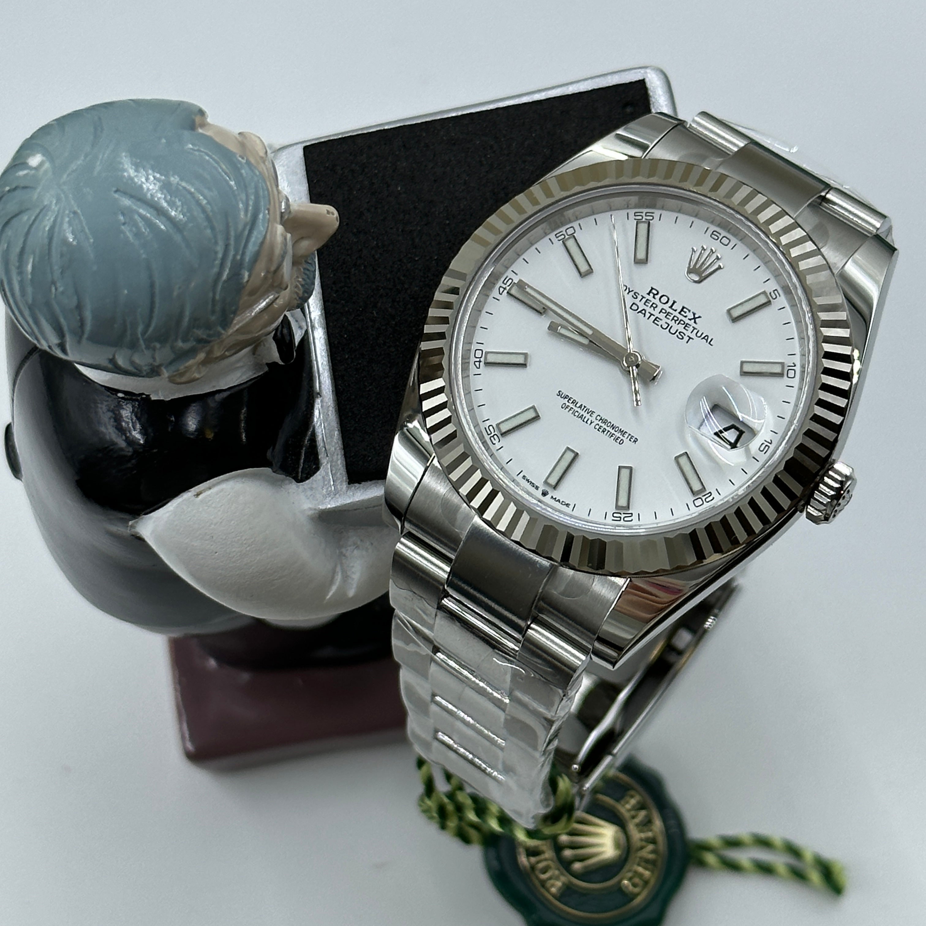 Rolex Datejust 41 126334 White Index Oyster 2025