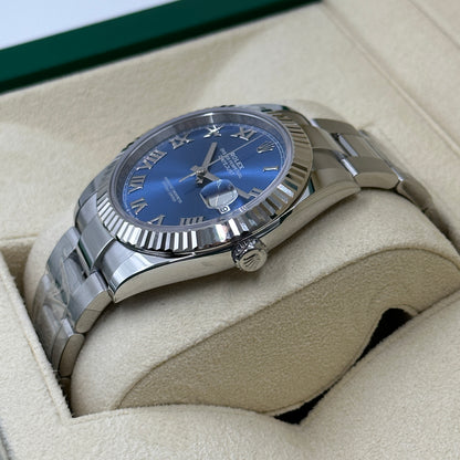 ROLEX Datejust 41MM 126334 BLUE ROMAN OYS