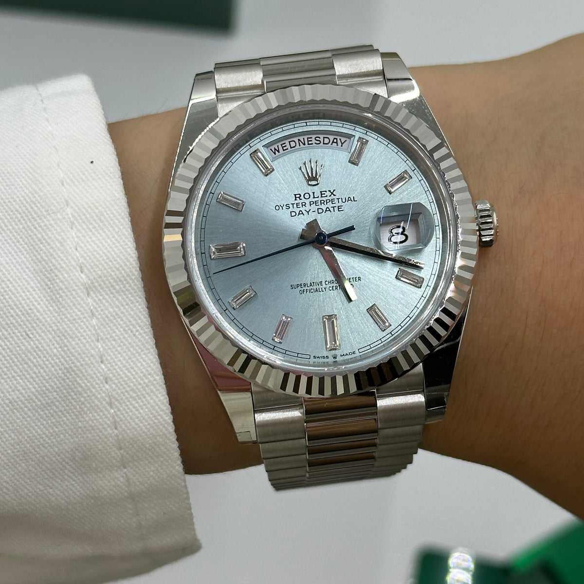 Rolex Day-Date 40MM 228236A Ice Blue 2026
