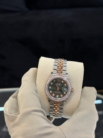 Rolex Lady-Datejust m279381RBR-0007 GREEN JUB 2026
