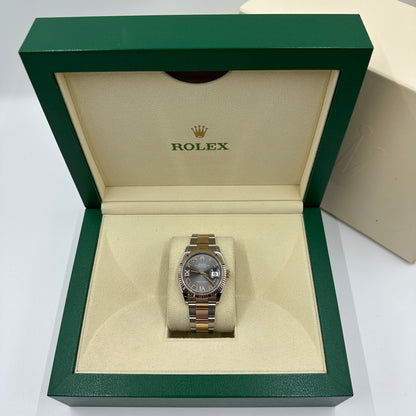 Rolex Datejust 36 126231 Grey VIIX Roman Jubilee 2025