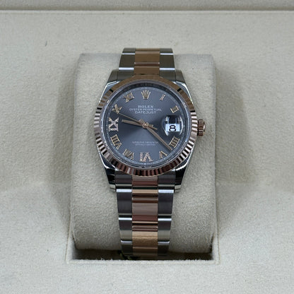 Rolex Datejust 36 126231 Grey VIIX Roman Jubilee 2025