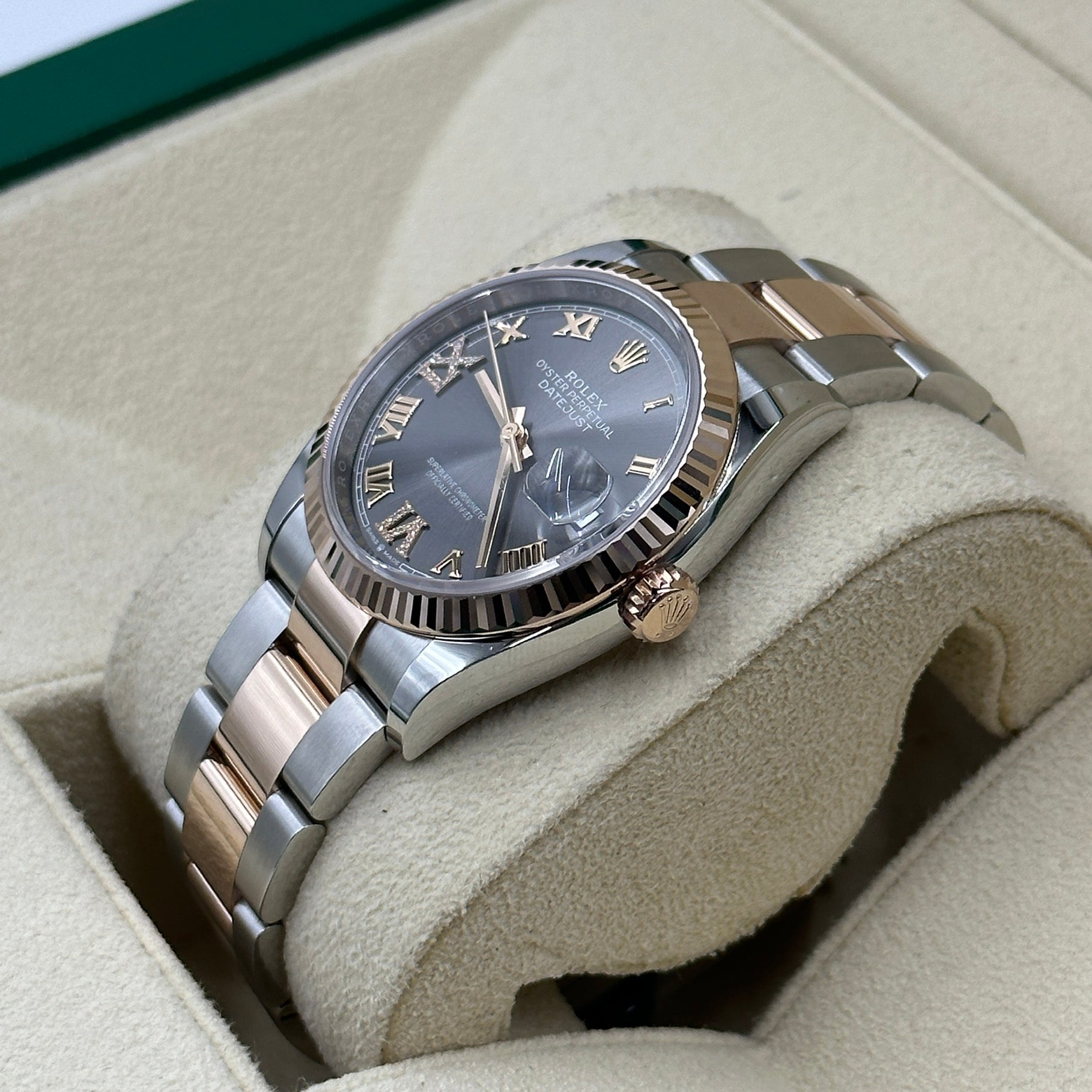 Rolex Datejust 36 126231 Grey VIIX Roman Jubilee 2025