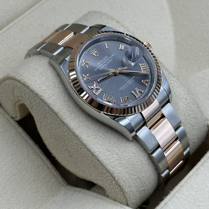 Rolex Datejust 36 126231 Grey VIIX Roman Jubilee 2025