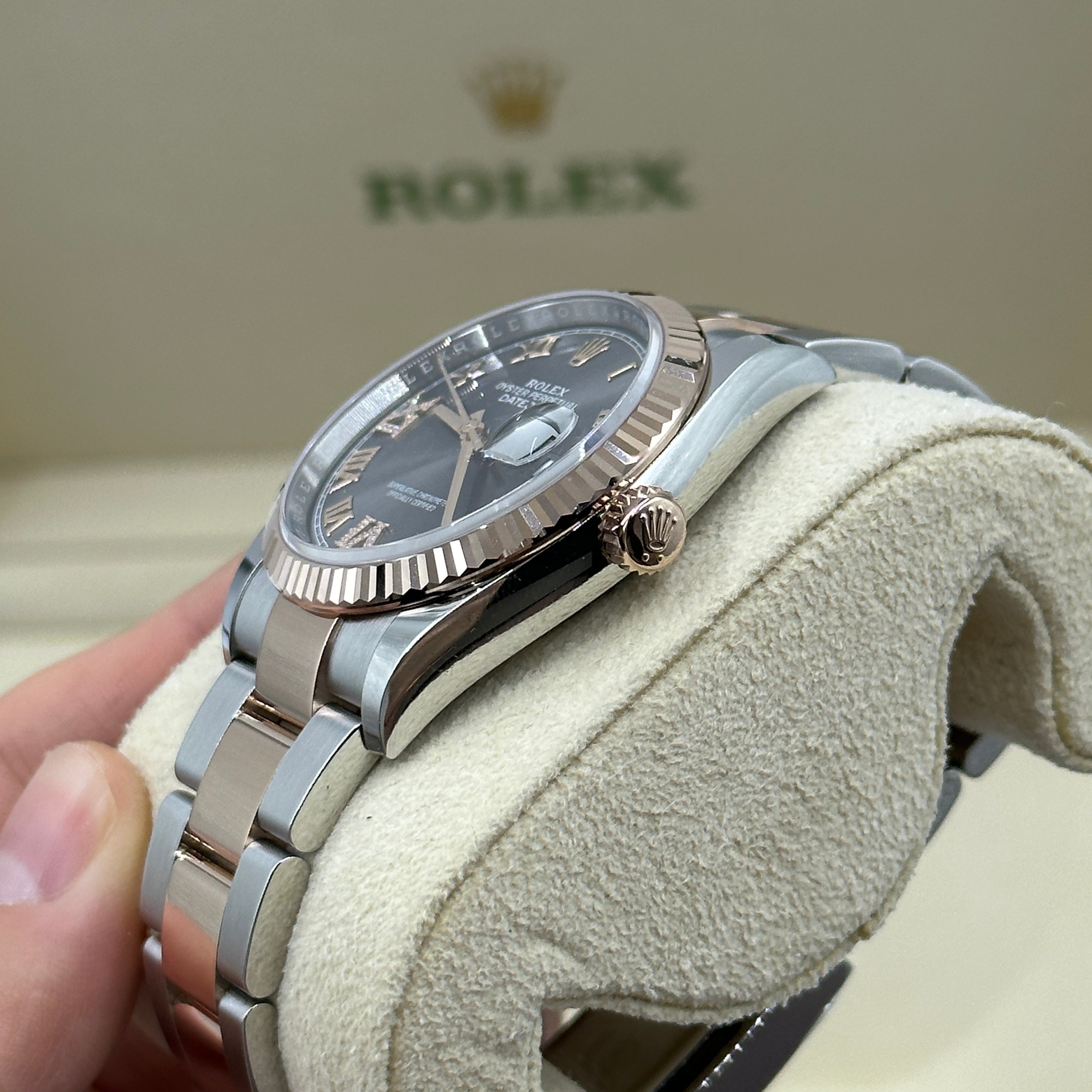 Rolex Datejust 36 126231 Grey VIIX Roman Jubilee 2025