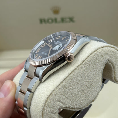 Rolex Datejust 36 126231 Grey VIIX Roman Jubilee 2025