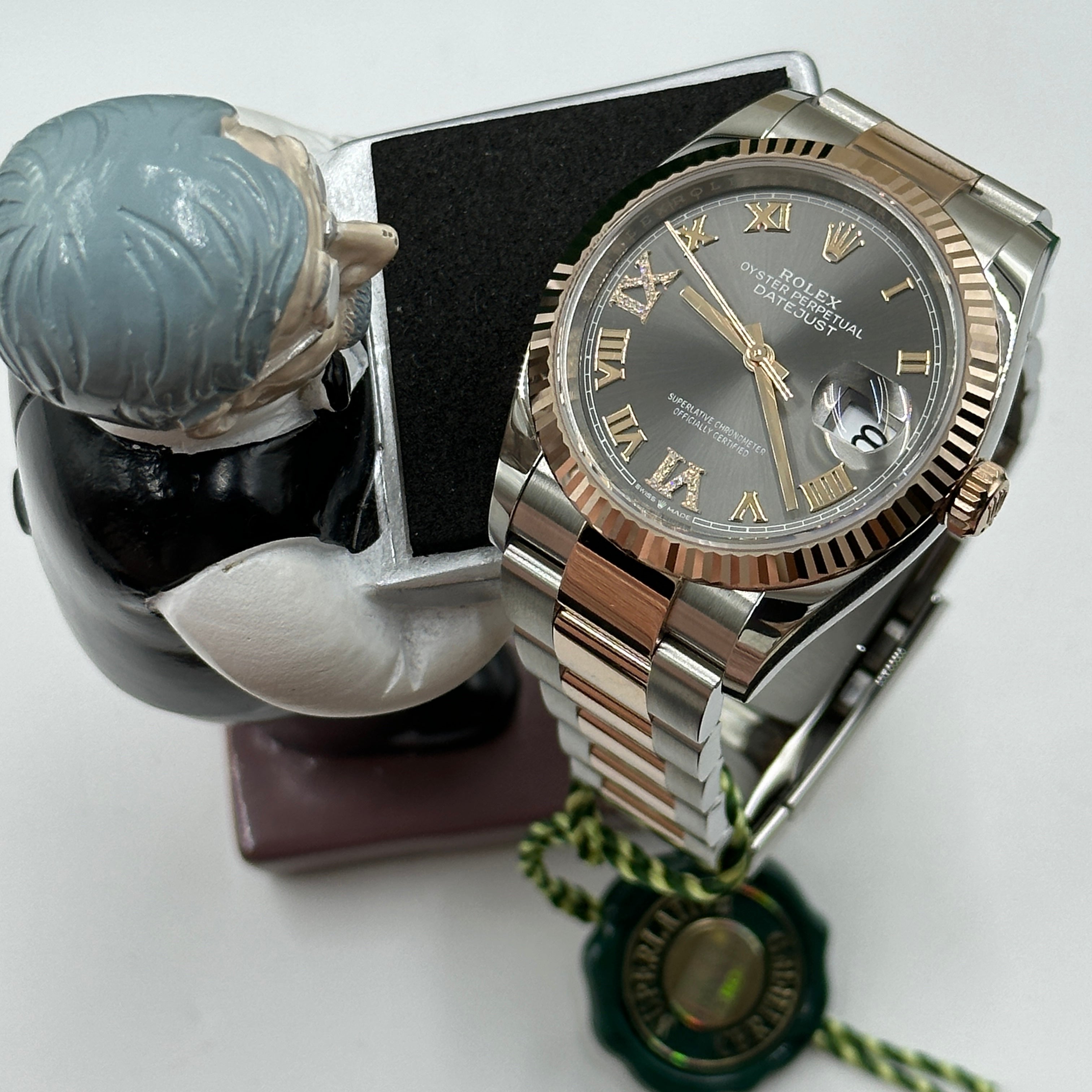 Rolex Datejust 36 126231 Grey VIIX Roman Jubilee 2025