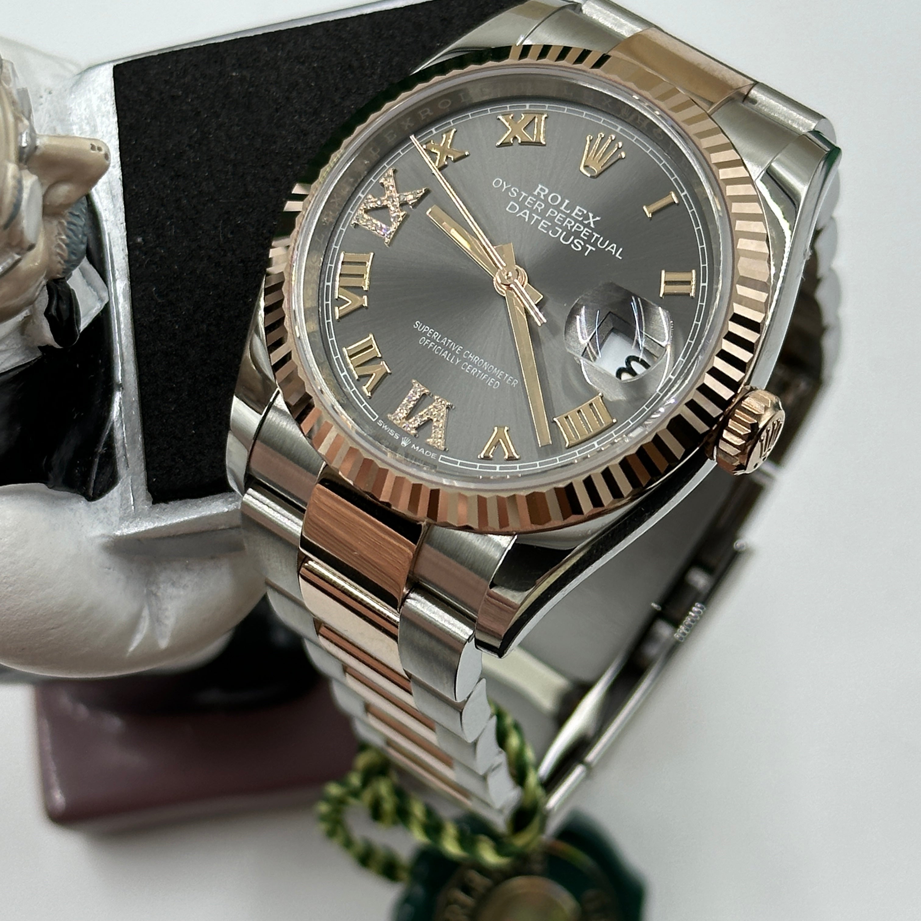 Rolex Datejust 36 126231 Grey VIIX Roman Jubilee 2025