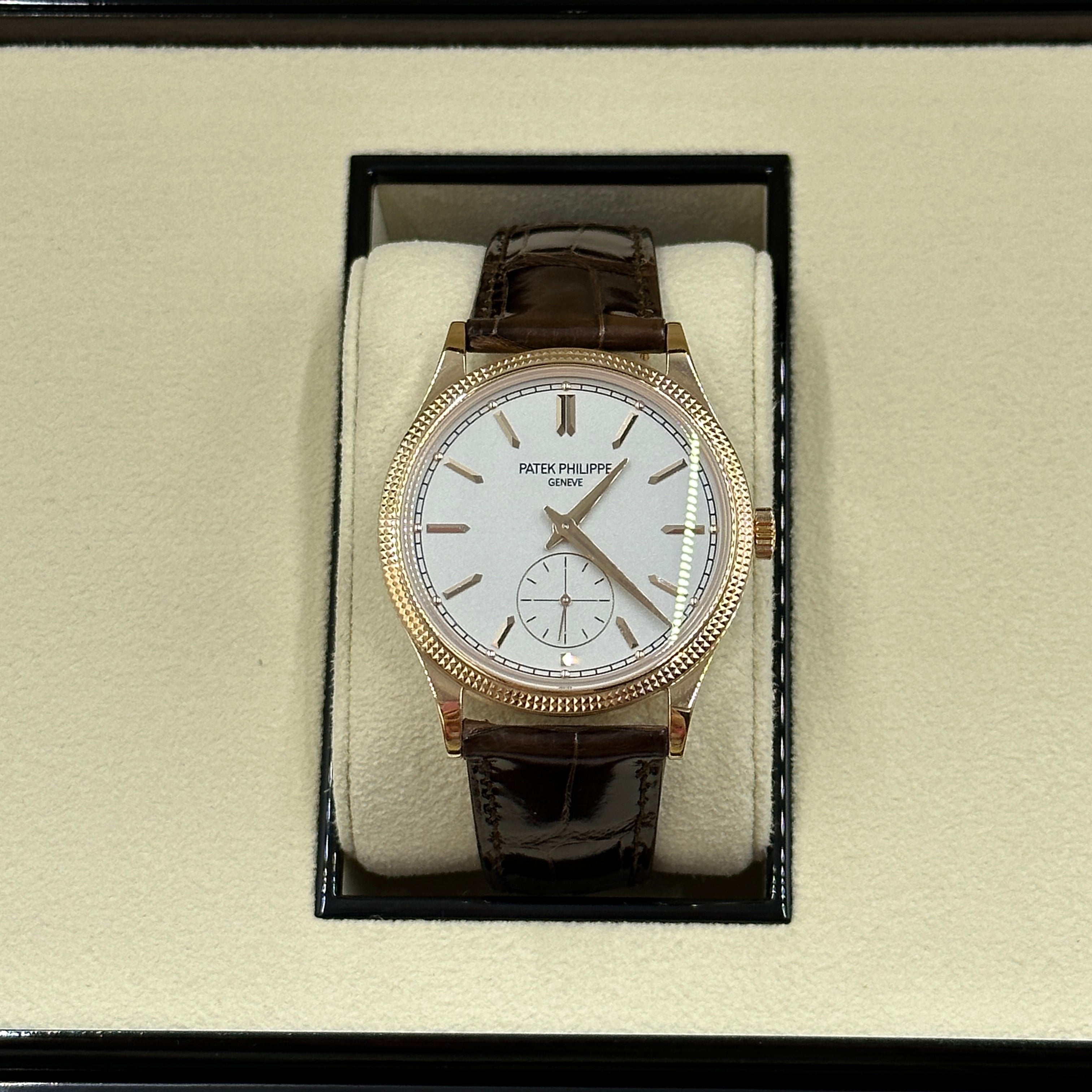 Patek Philippe Calatrava 6119R‑001 Rose‑Gold 39 mm Clous‑de‑Paris