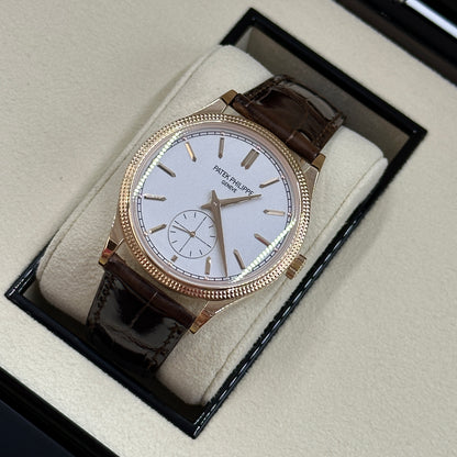 Patek Philippe Calatrava 6119R‑001 Rose‑Gold 39 mm Clous‑de‑Paris