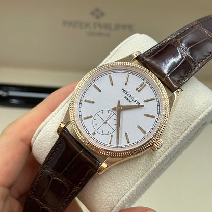 Patek Philippe Calatrava 6119R‑001 Rose‑Gold 39 mm Clous‑de‑Paris