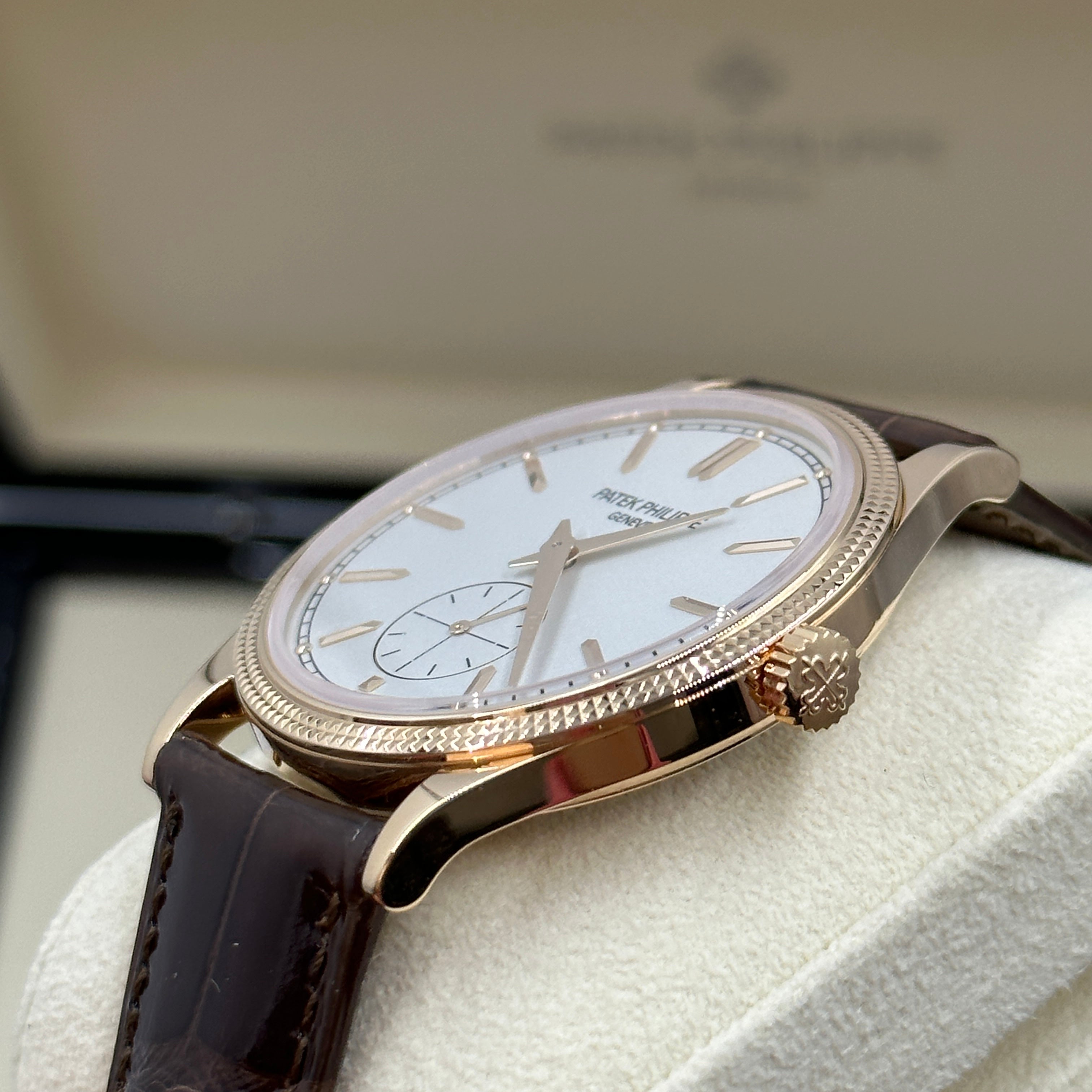 Patek Philippe Calatrava 6119R‑001 Rose‑Gold 39 mm Clous‑de‑Paris
