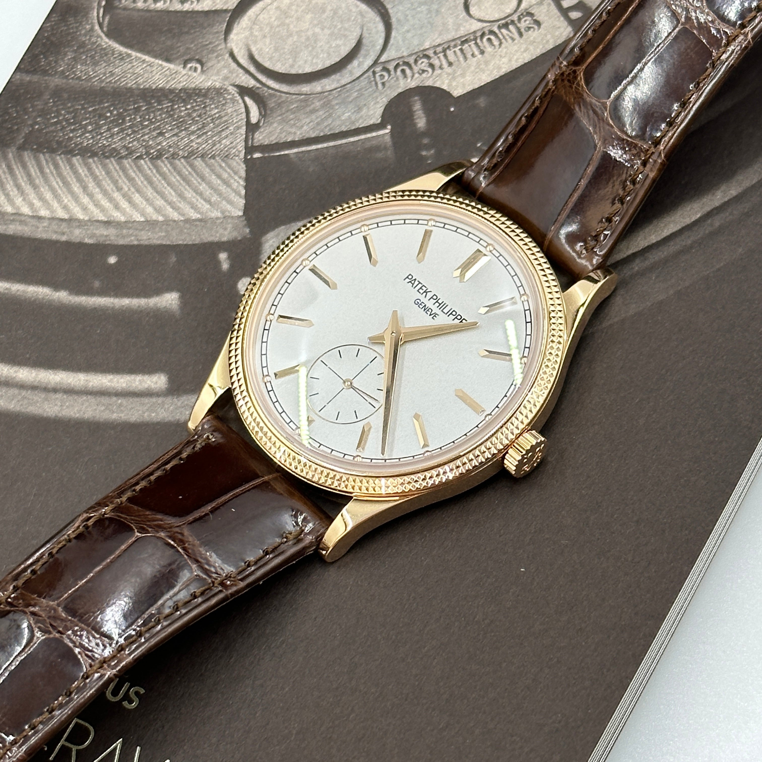 Patek Philippe Calatrava 6119R‑001 Rose‑Gold 39 mm Clous‑de‑Paris