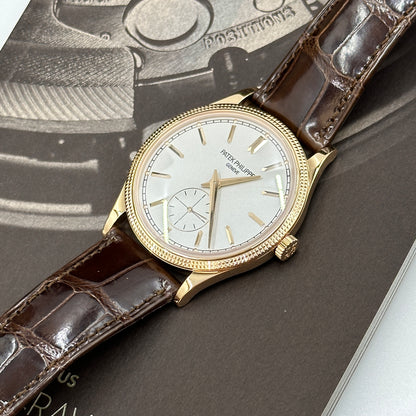 Patek Philippe Calatrava 6119R‑001 Rose‑Gold 39 mm Clous‑de‑Paris
