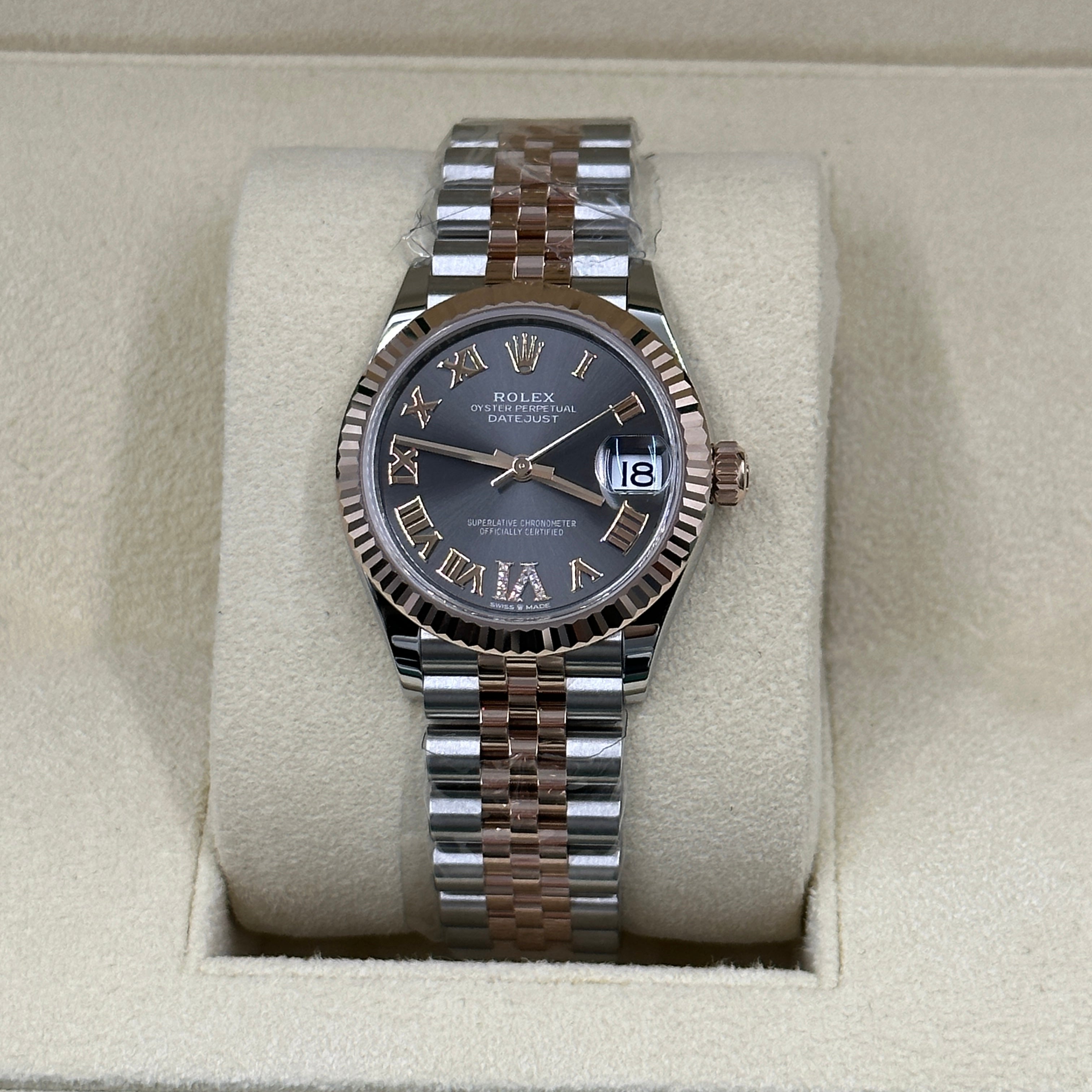 Rolex Datejust 31 278271 Grey Roman VI Jubilee 2026