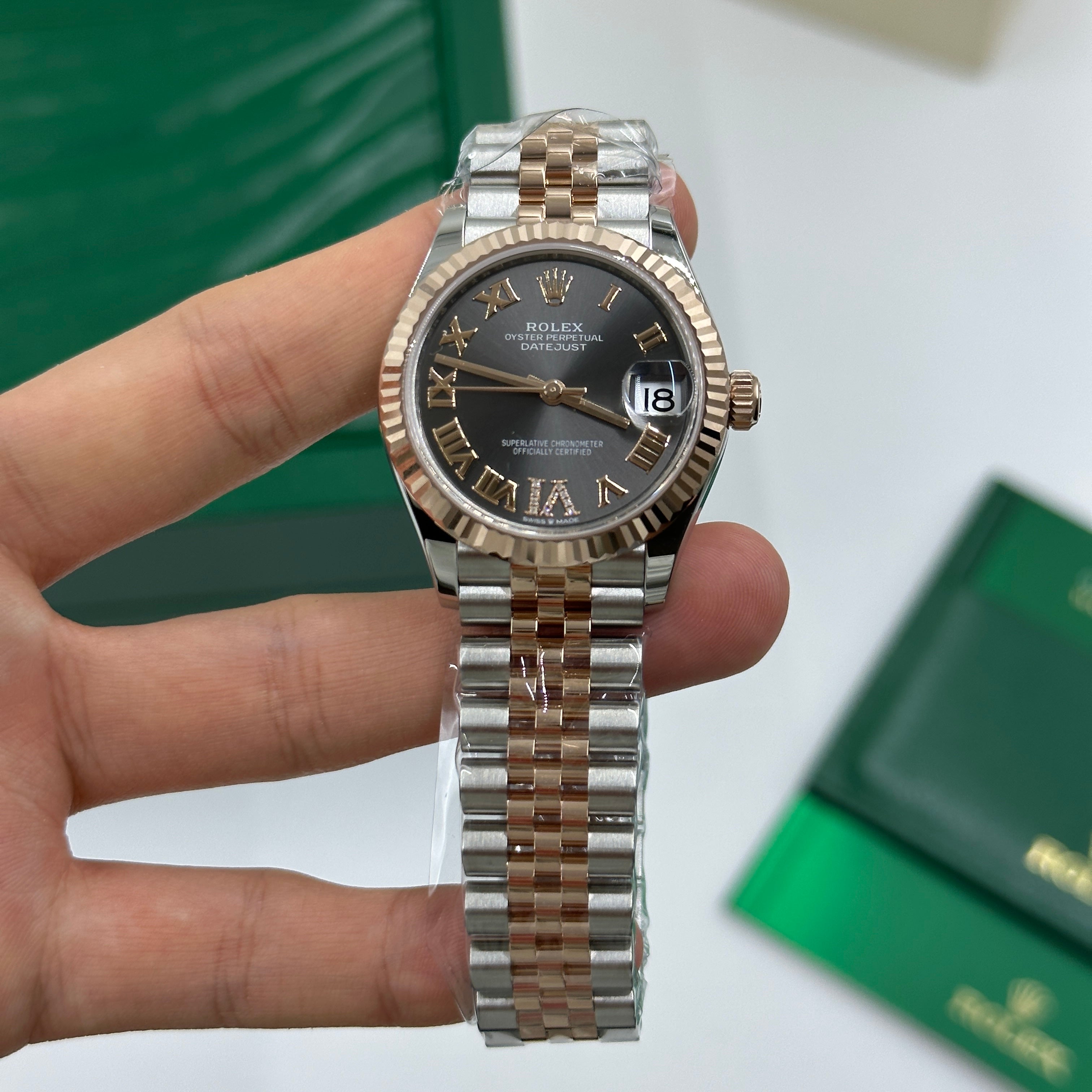 Rolex Datejust 31 278271 Grey Roman VI Jubilee 2026