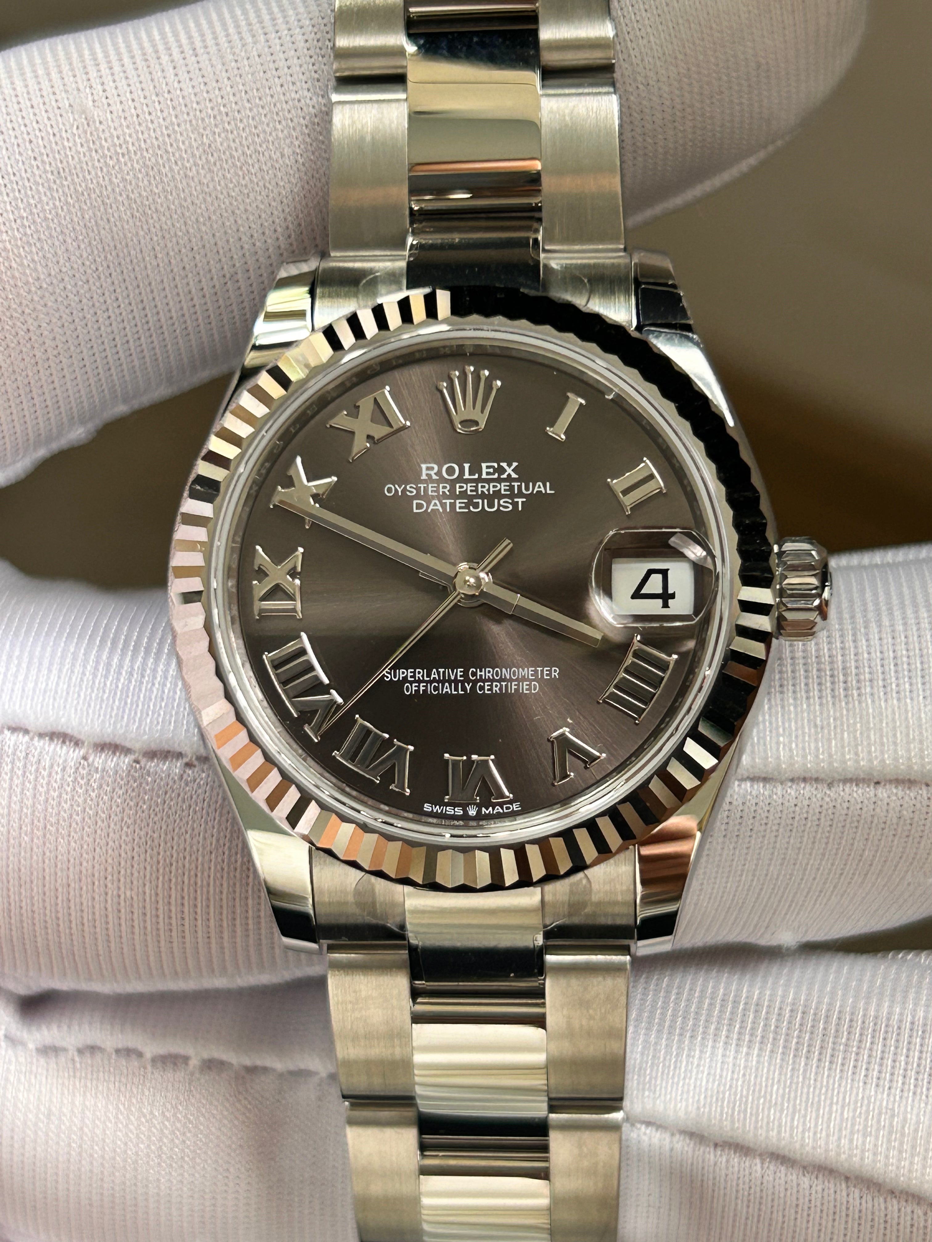 Rolex Datejust 31 278274 Dark Grey Roman Oyster 2025