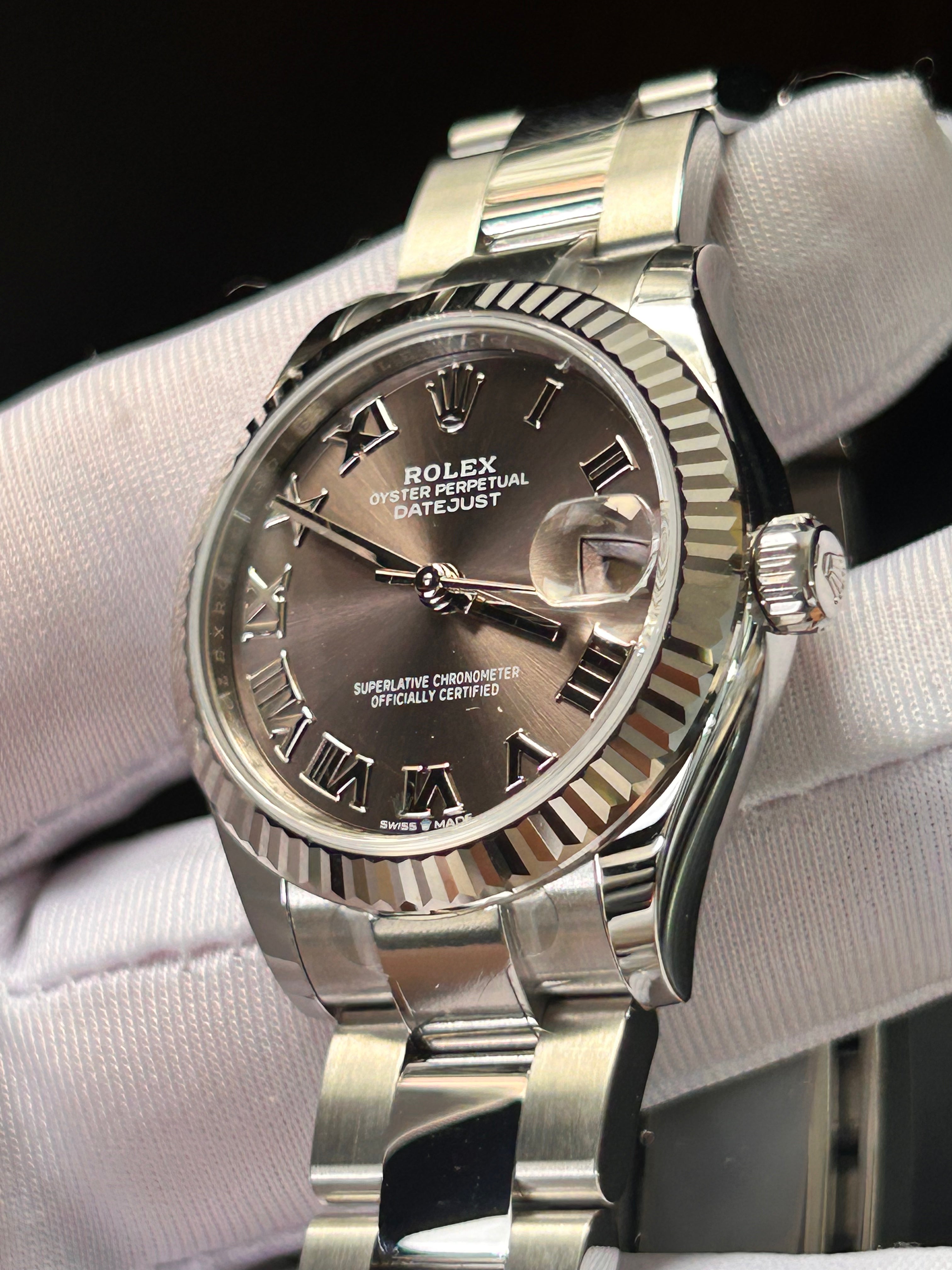 Rolex Datejust 31 278274 Dark Grey Roman Oyster 2025