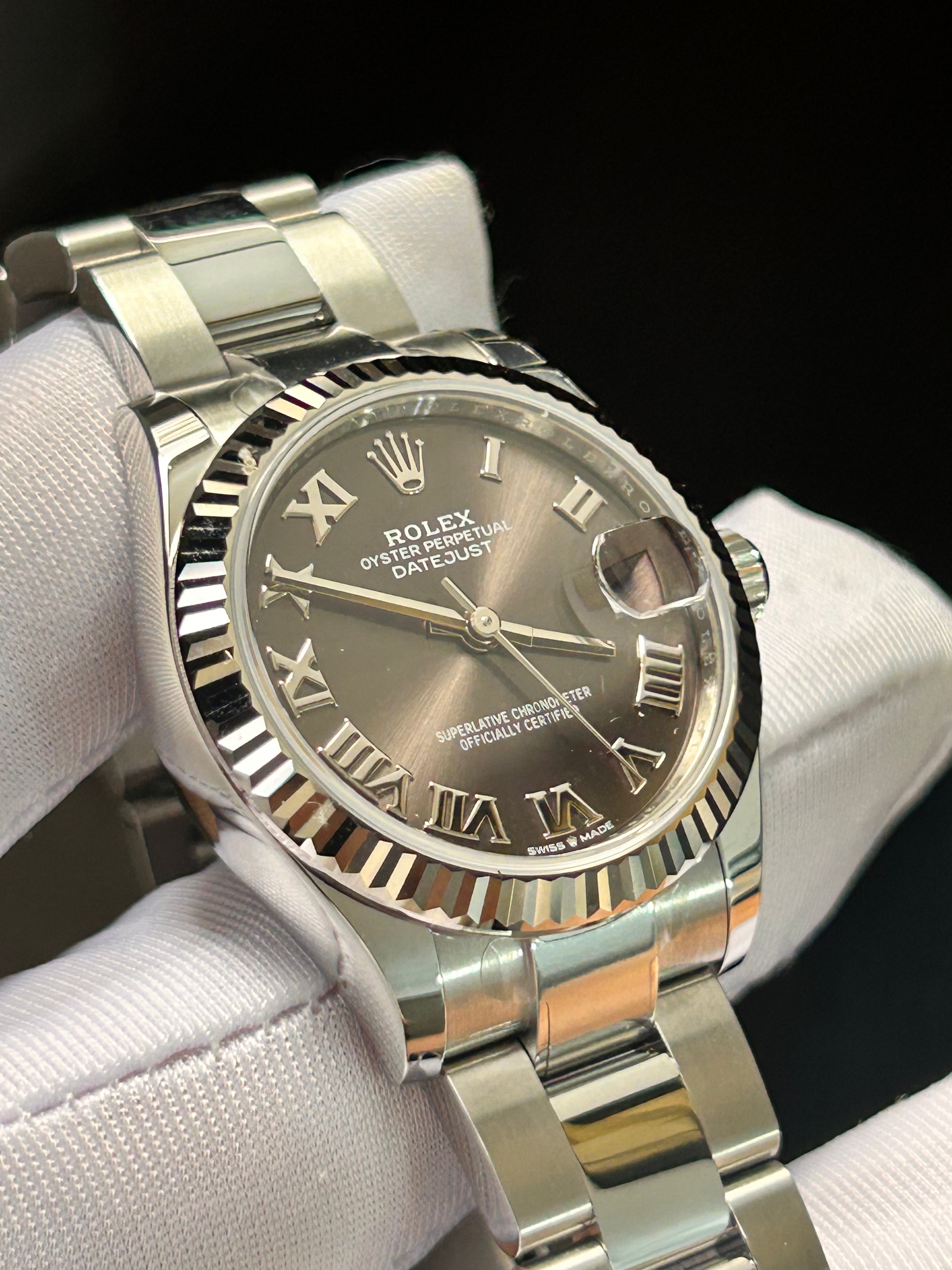 Rolex Datejust 31 278274 Dark Grey Roman Oyster 2025