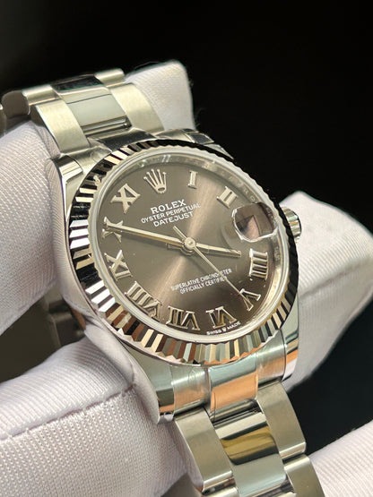 Rolex Datejust 31 278274 Dark Grey Roman Oyster 2025
