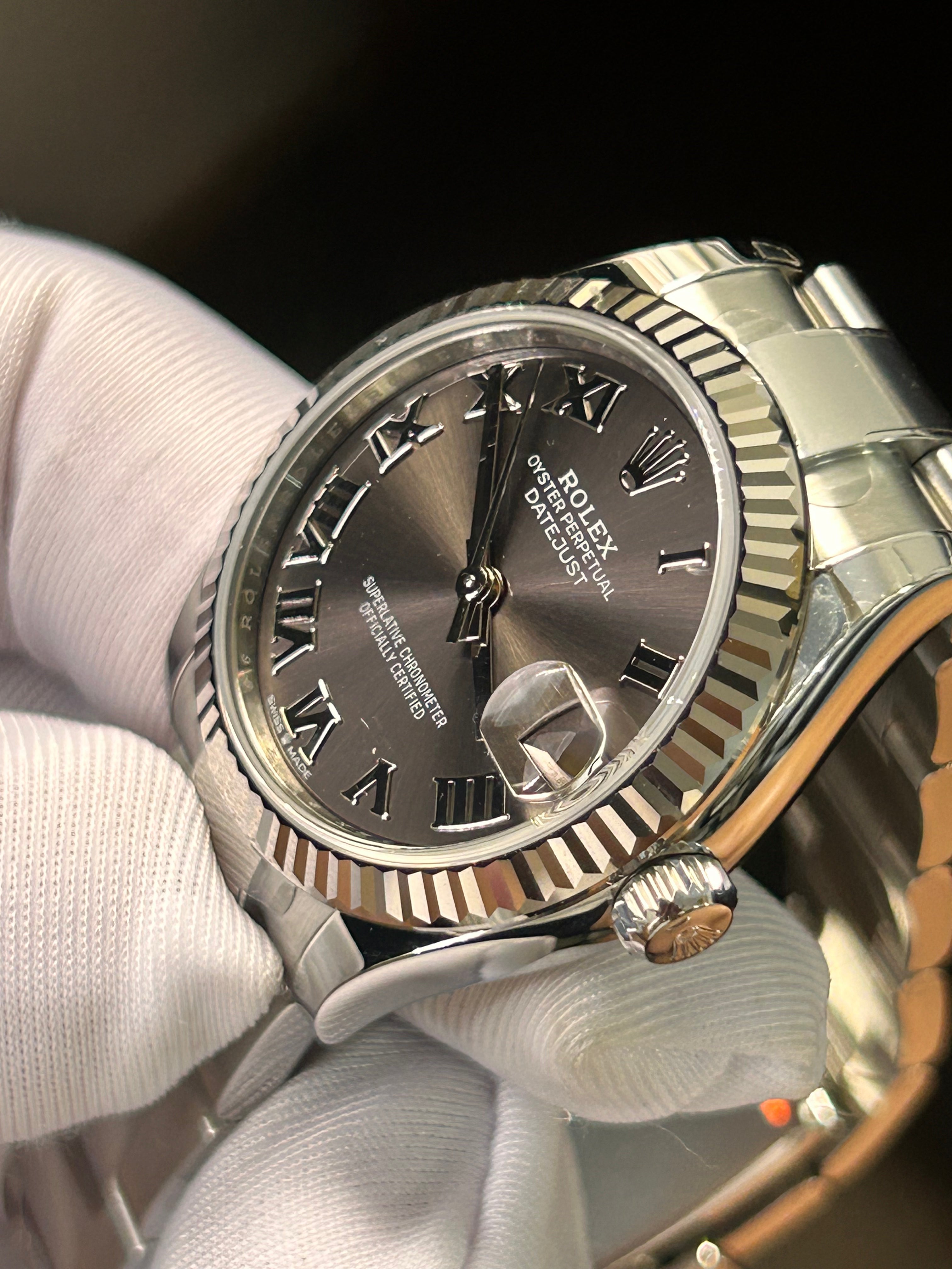 Rolex Datejust 31 278274 Dark Grey Roman Oyster 2025