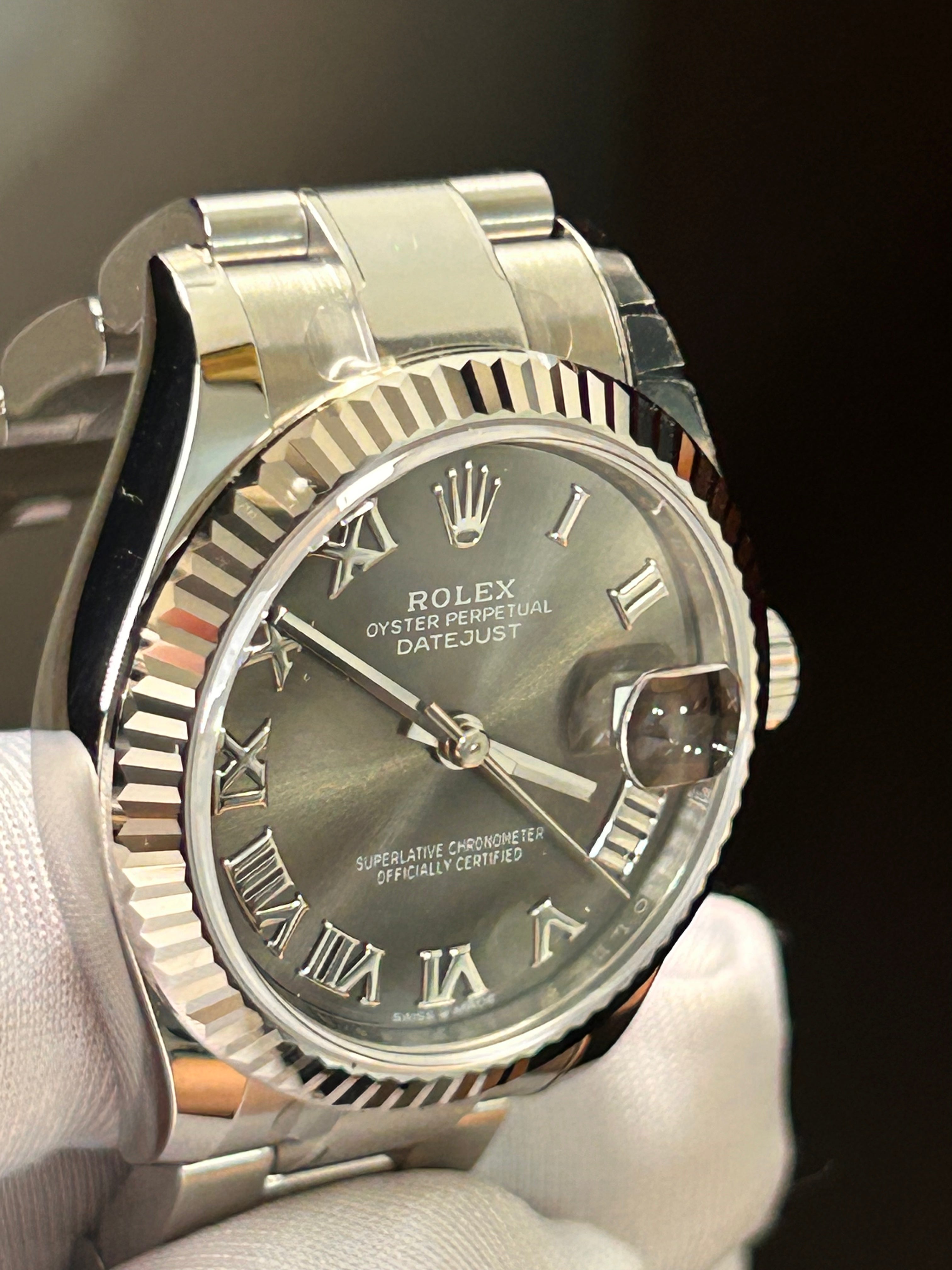 Rolex Datejust 31 278274 Dark Grey Roman Oyster 2025