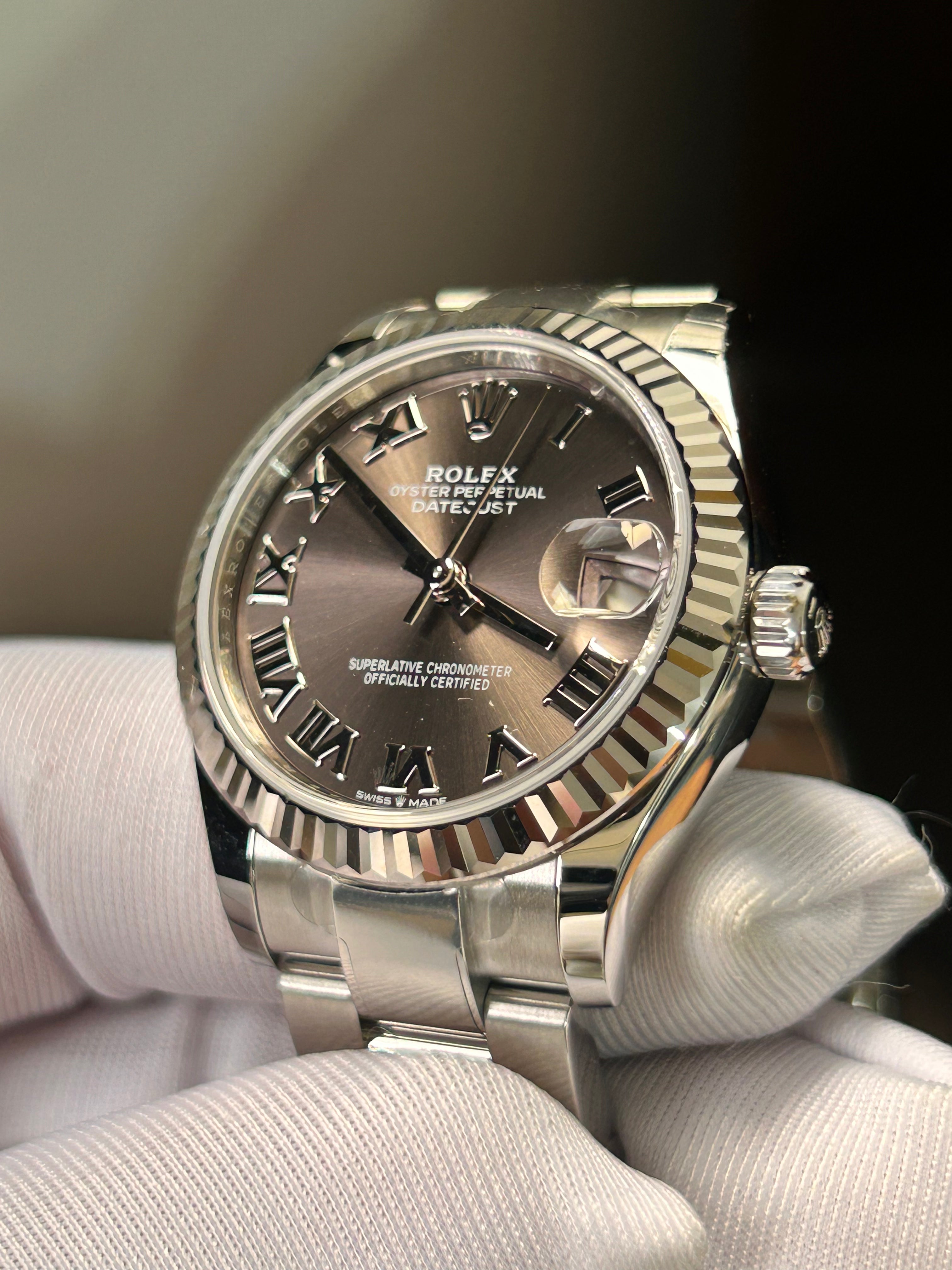 Rolex Datejust 31 278274 Dark Grey Roman Oyster 2025