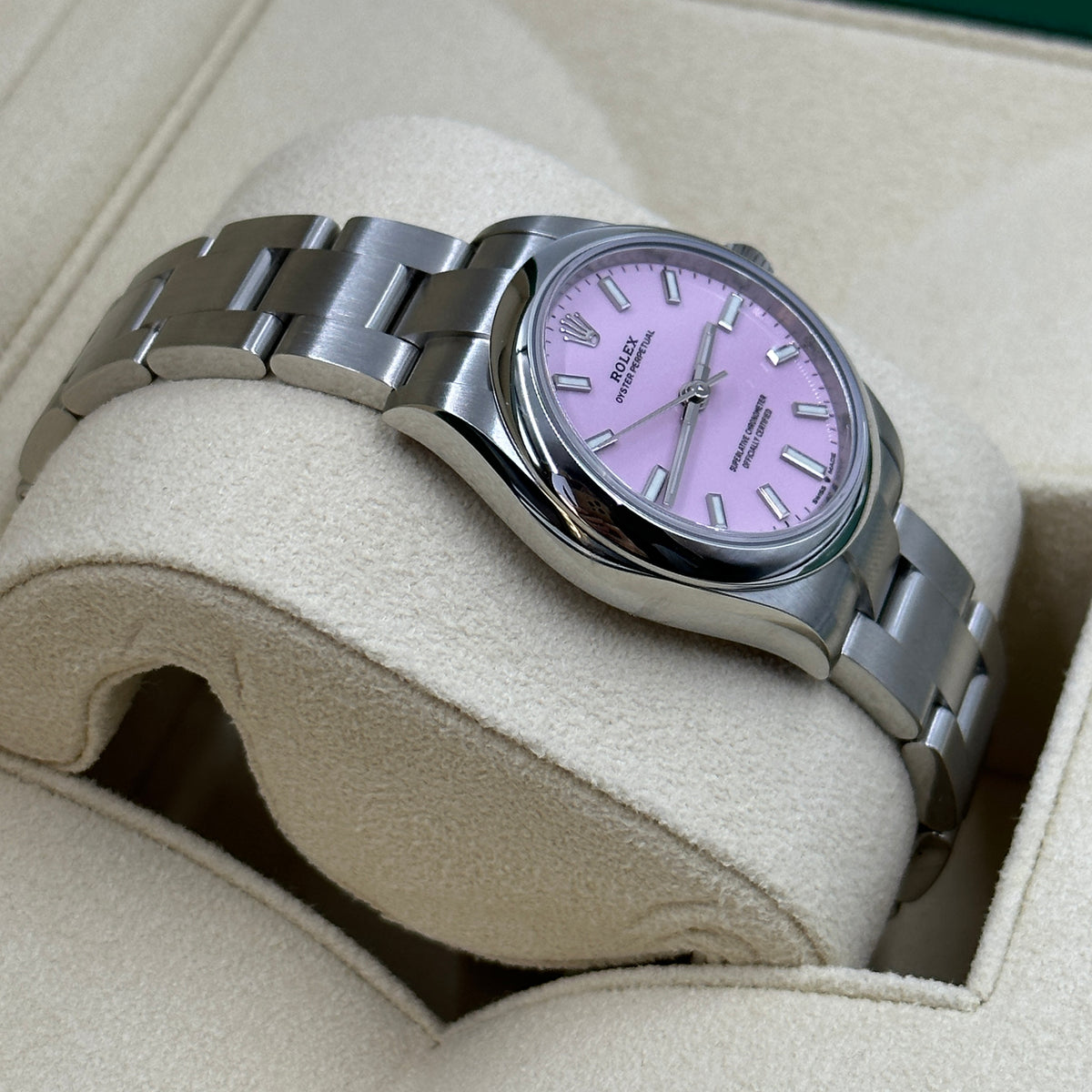 Rolex Oyster Perpetual 31 277200 Candy /Pink Index Oyster 2025