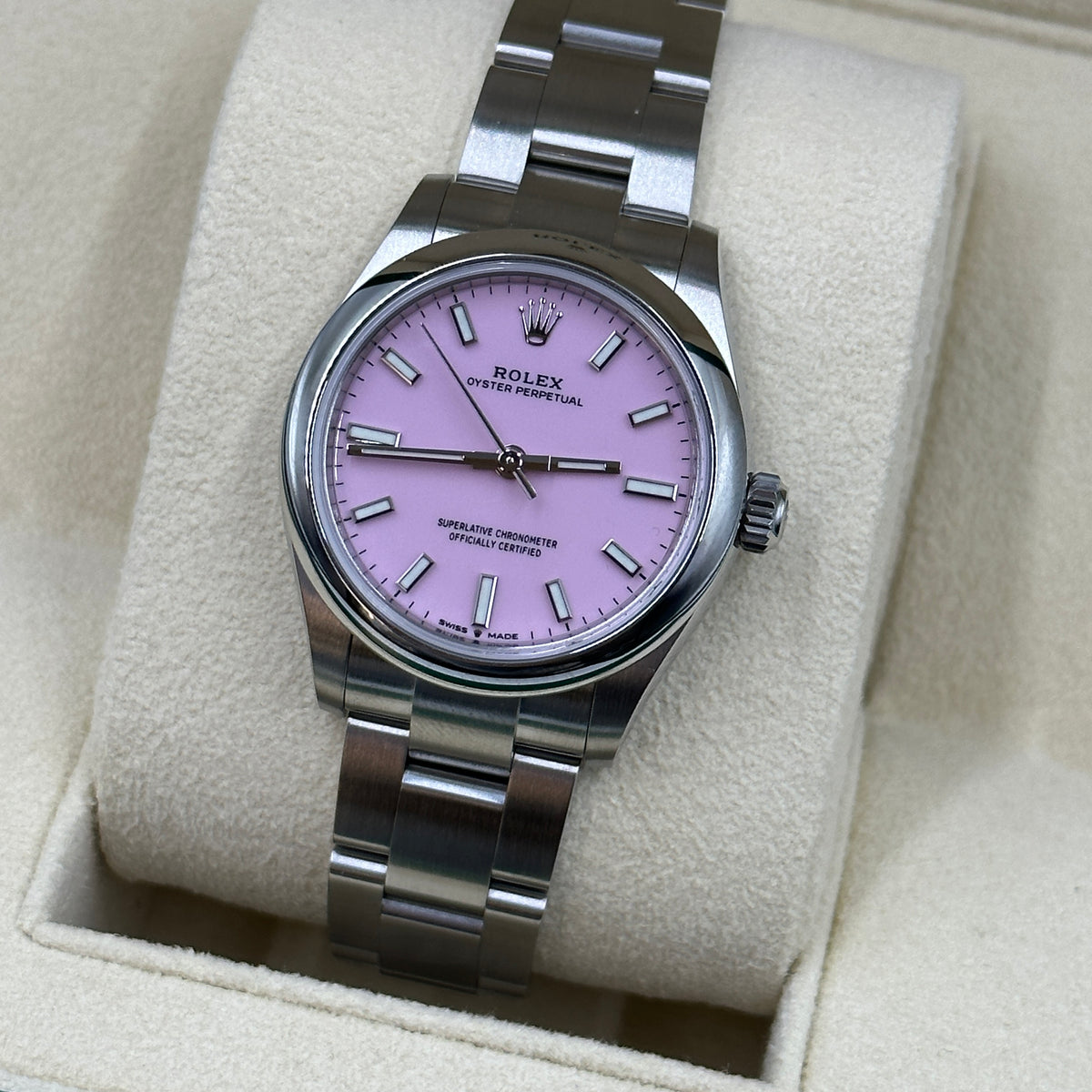 Rolex Oyster Perpetual 31 277200 Candy /Pink Index Oyster 2025