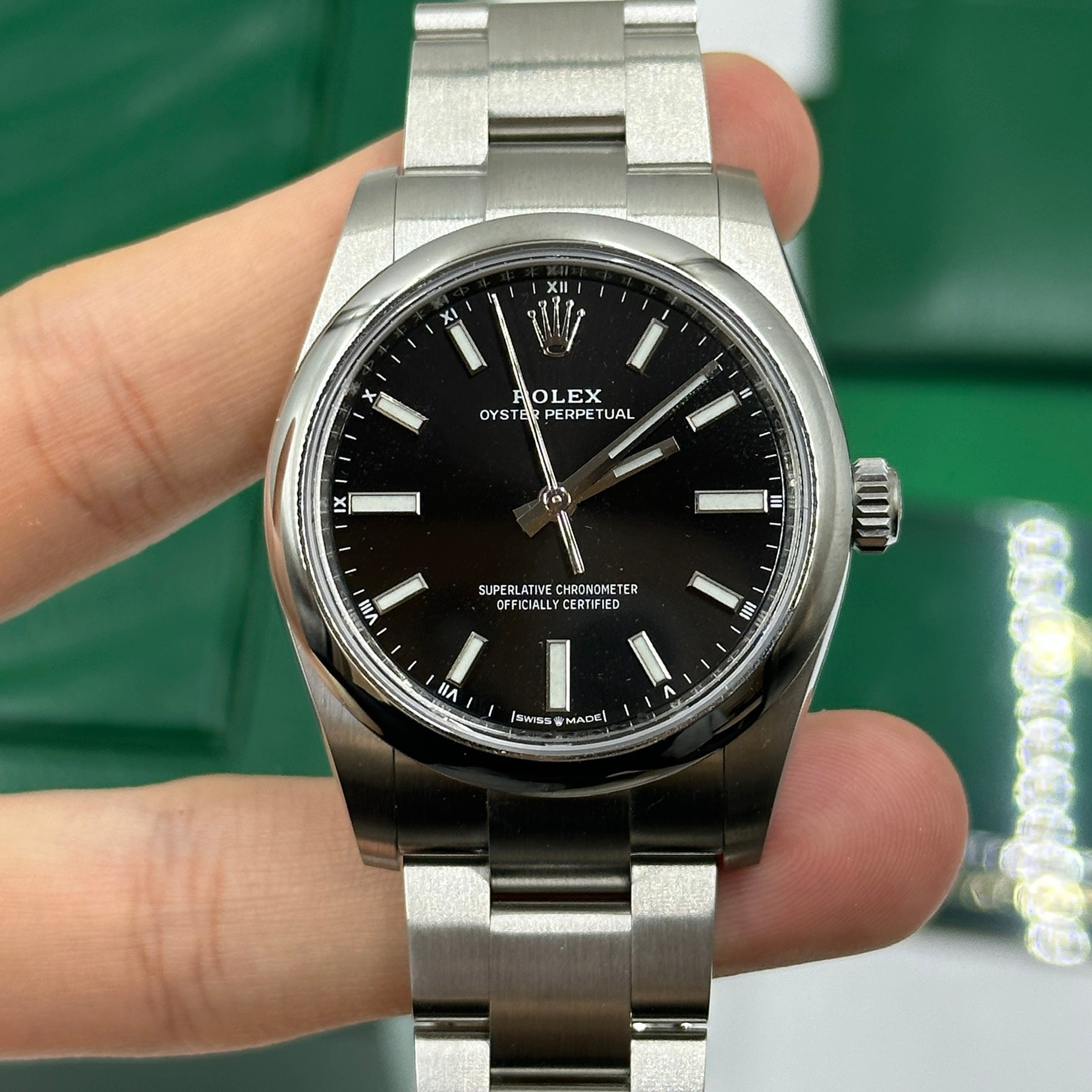 Rolex Oyster Perpetual 34 124200 Black 2025