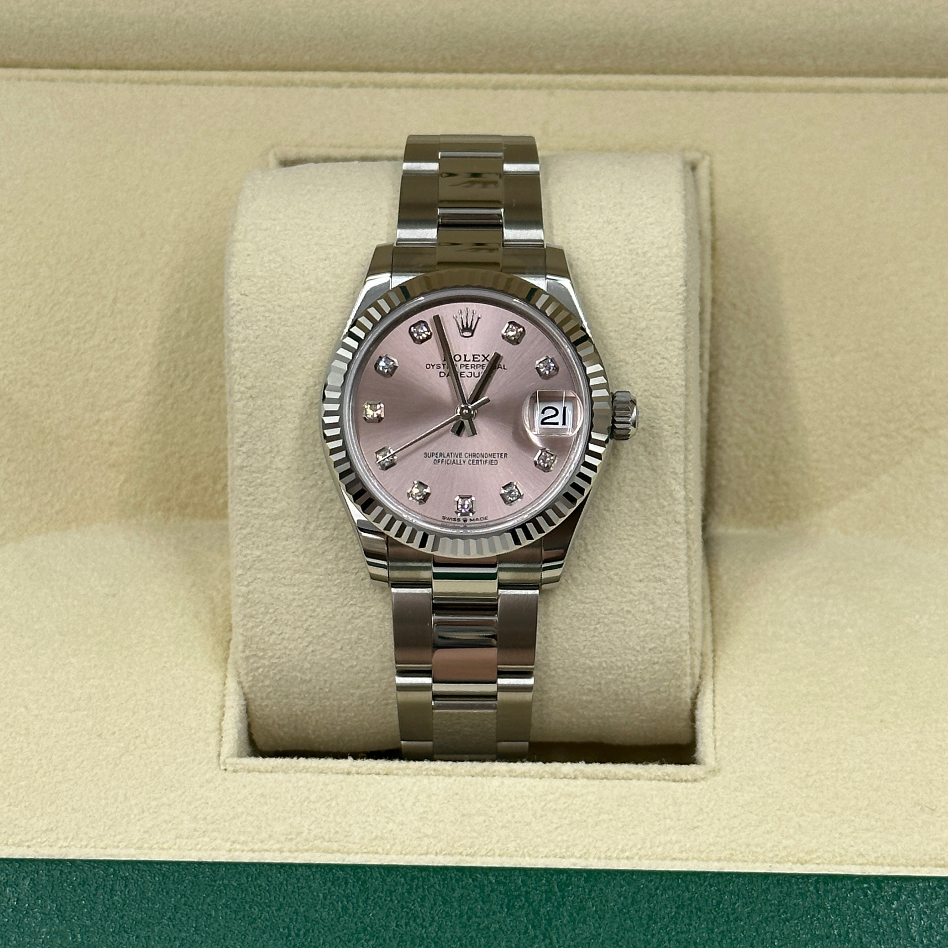 Rolex Datejust 31 278274G Pink Oyster 2025