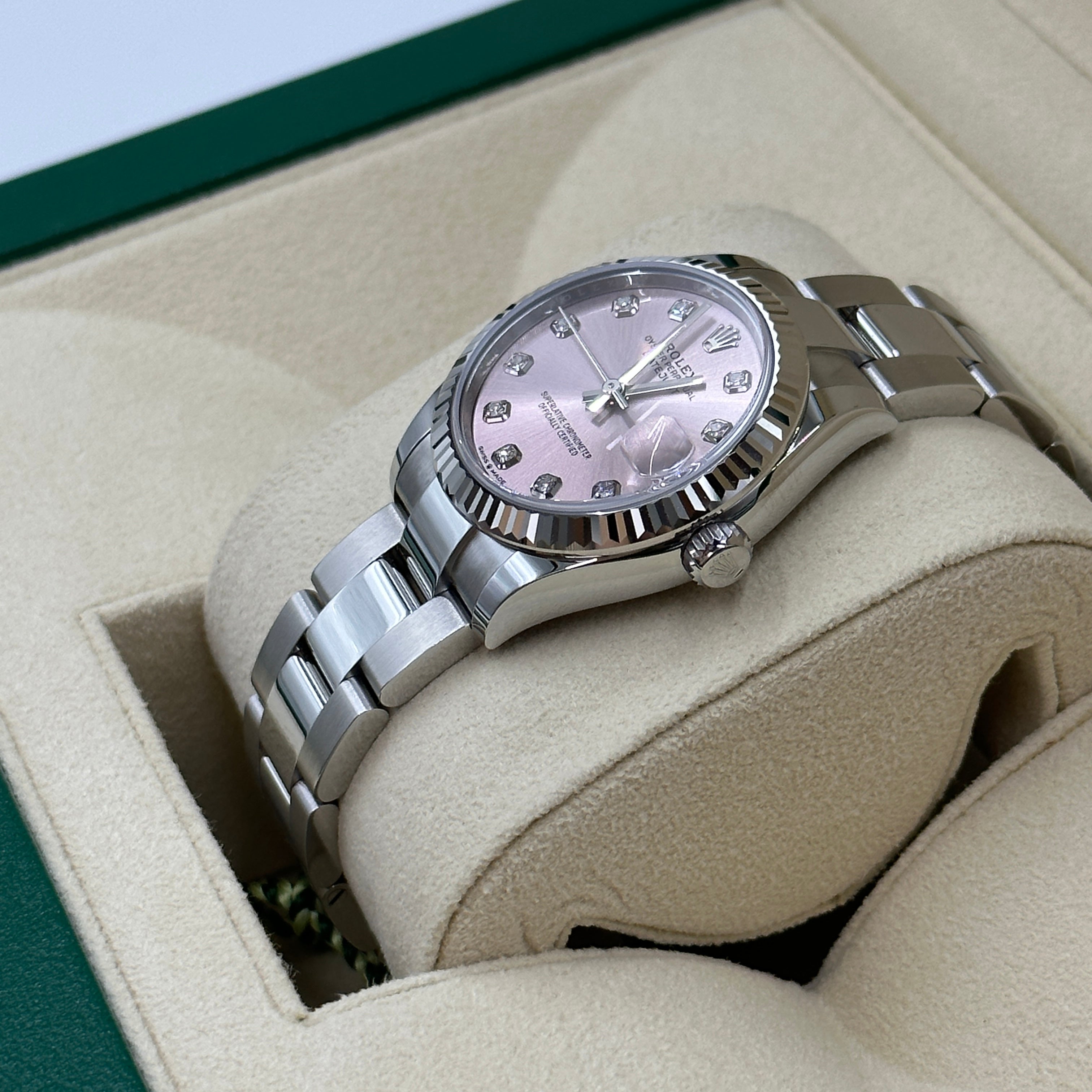 Rolex Datejust 31 278274G Pink Oyster 2025