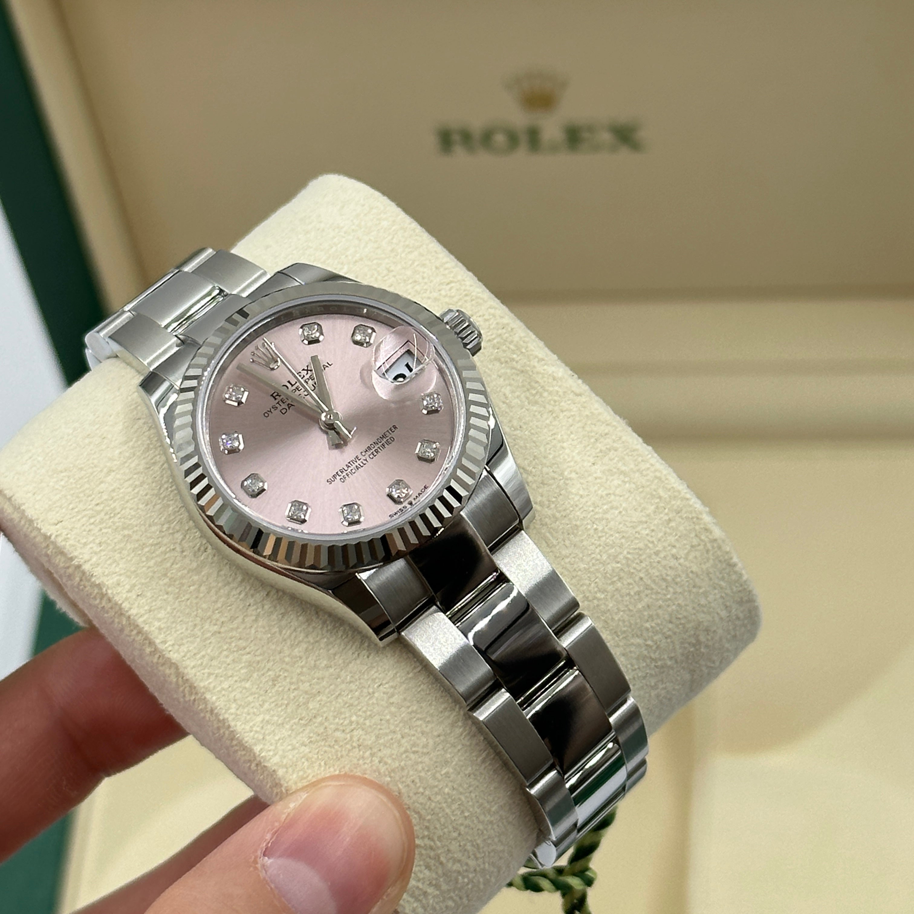 Rolex Datejust 31 278274G Pink Oyster 2025